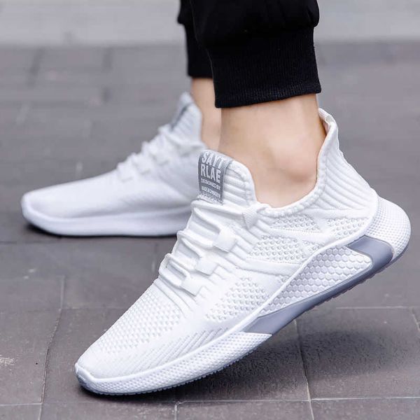 

men's shoes 2021 designer fashion trend korean street light summer breathable woven men's sportstraining sneakers