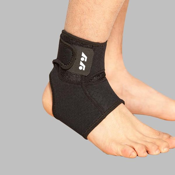 

ankle support 1 pair basketball brace compression nylon strap belt protector, Blue;black