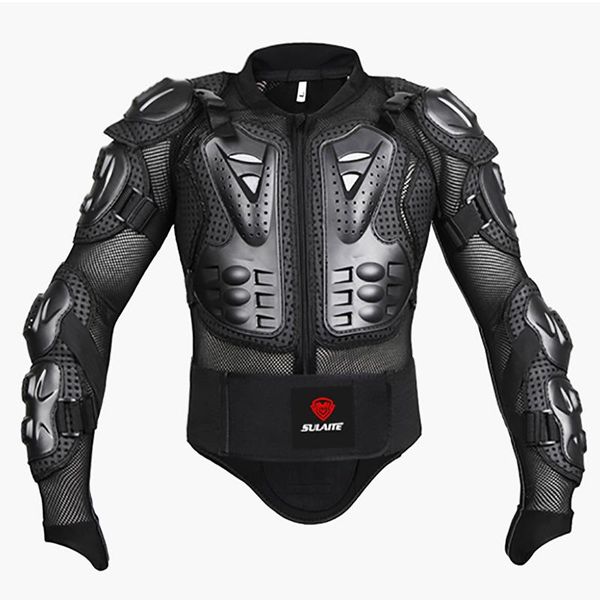 

motorcycle apparel black/red motorcycles armor protection motocross clothing jacket protector moto cross back jackets
