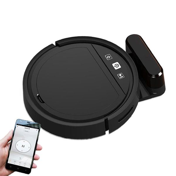 

auto-charge robot vacuum cleaner with app&voice control smart vacuum cleaner carpet path planning wet mop time scheduled