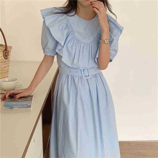 

ruffles solid chic evening prom sale lady party dress streetwear brief elegant femme ol summer vintage vestidos 210525, Black;gray