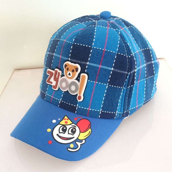 

korean children's cap for boys and girls spring summer baseball sun shading 2-4 years old, Yellow