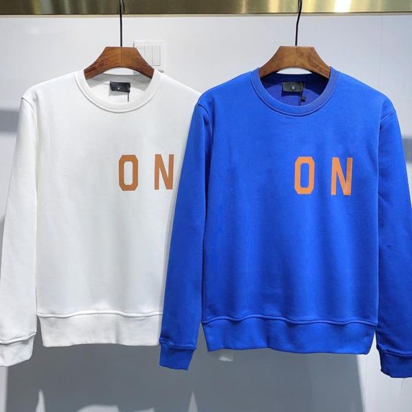 

mens designer brand fashion long-sleeved pullover sweater autumn mens spring and pullover letter embroidery clothing coat luxury qqmif, Black