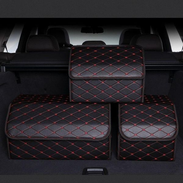 

car organizer trunk storage box bag for stowing tidying with lid portable folding