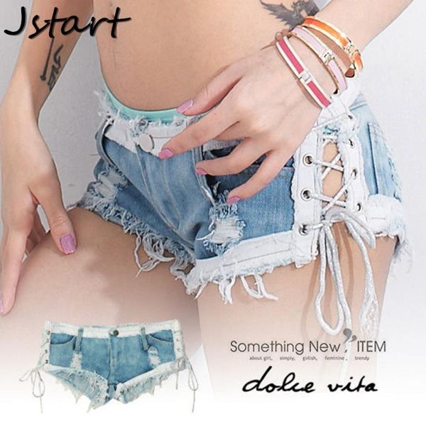 

women's shorts women short jeans booty denim autumn hole casual party bottom low waist, White;black