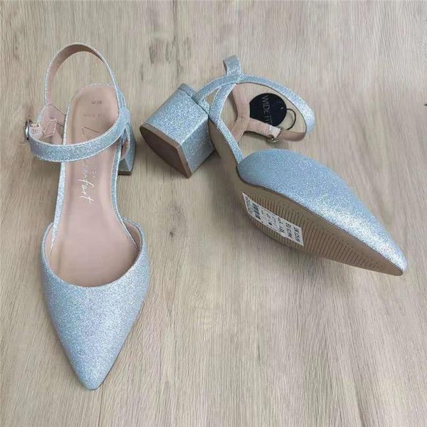 

dress shoes high heel sandal for women closed toe cross large size cross-shoes suit female beige high-heeled comfort big girls fashio, Black