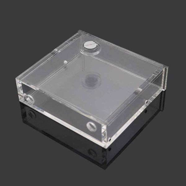 

radiator single drive square for deskwith plug water cooling tank transparent acrylic stable cd rom accessories reservoir