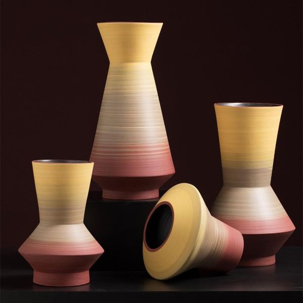

vases modern simple vase creative ceramic large tablenordic style living room decoration table decor vaas home bn50hp
