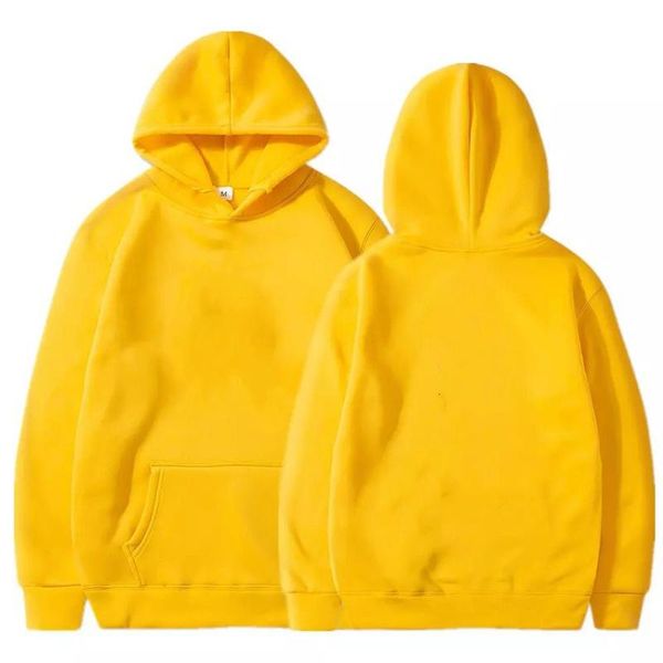 

men's hoodies & sweatshirts 2021 in autumn and winter pure color hoodie long-sleeved sports blank plush, Black