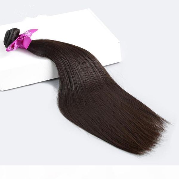 

thick bottom human hair weft 95g per piece&3pcs lot silk straight wave human remy hair weave, Black