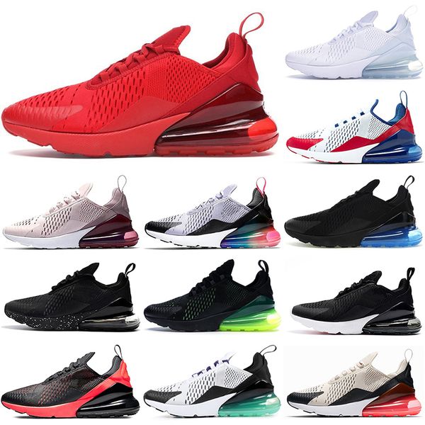 

2021 ing running shoes 270 men women triple white black red usa barely rose be true bred grape light bone medium olive navy regency purple o