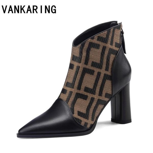 

boots brand sock mixed leather ankle autumn winter women party shoes leisure female street woman fashion pumps, Black