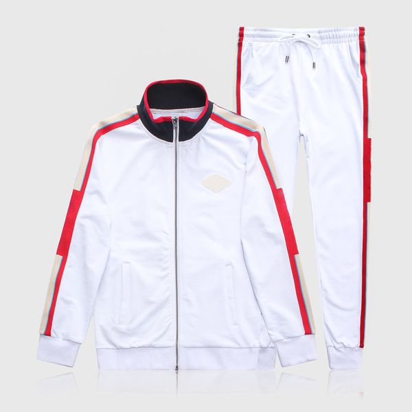 

fashion mens sweatsuit designers tracksuit hoodie sweatshirts black white autumn winter jogger sporting suit mens sweat tracksuits set plus, Gray