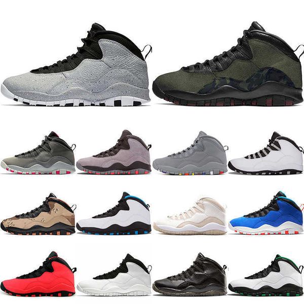 

jumpman 10 10s men basketball shoes cement tinker ovo white cool smoke grey westbrook desert camo seattle mens sports trainers sneakers