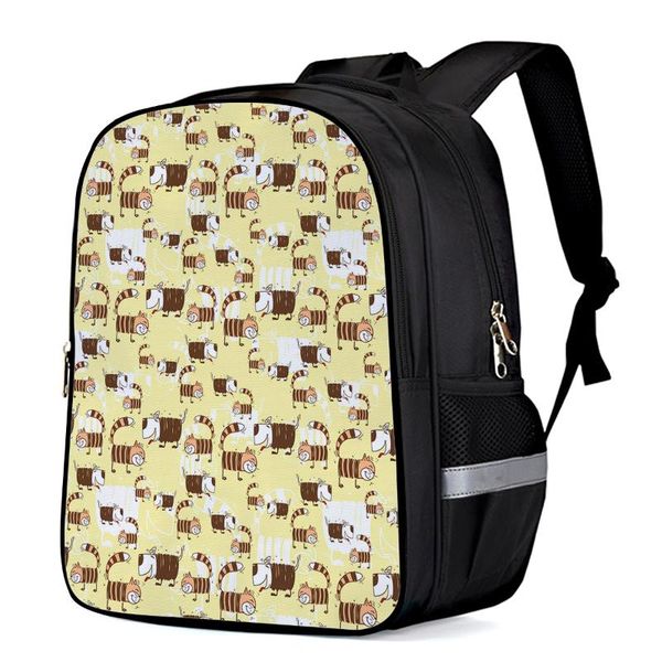 

backpack cat and dog toddler boy girl elementary school kindergarten