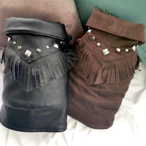 

leather dog clothes winter cat puppy coat jacket warm pet clothing chihuahua yorkshire pomeranian small dog costume outfit xs