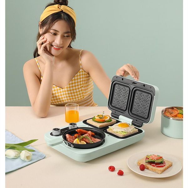 

bread makers jrm0325 bear sandwich maker breakfast machine home small automatic multi-function toast toaster household