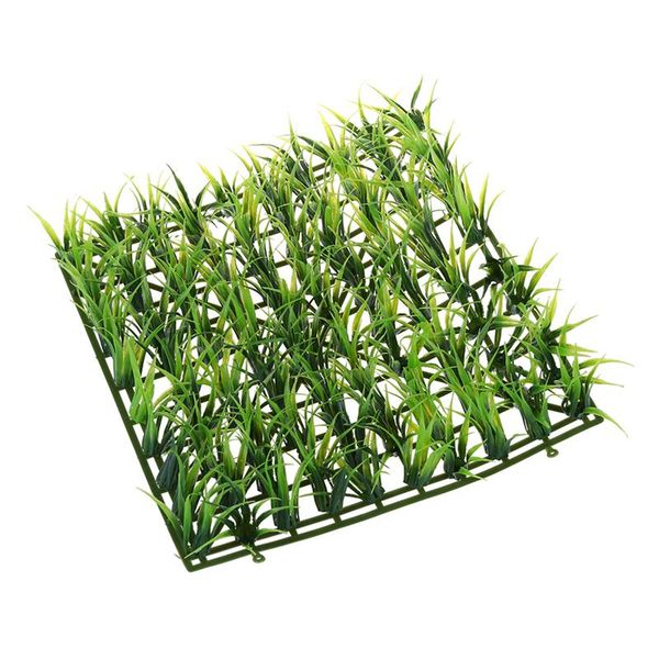 

decorations green spring lawn plastic grass rug mat for aquarium fish tank decor