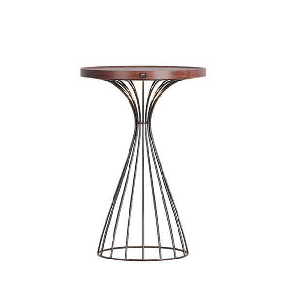 

new modern led floor lamp with table black/pink/blue creative living room bedroom bedside metal floor lights wireless charging