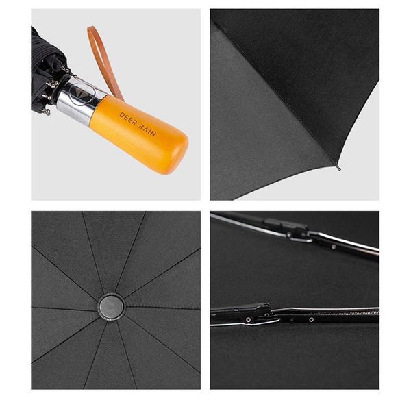 

british style big car umbrella men business matic umbrella rain women 10k windproof large golf umbrellas with woode qyldgx