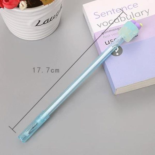 

pie fruit creative kawaii black ink signature pens korean stationery gel pen leuke stationary