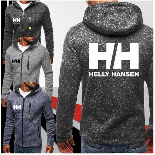 

new men hoodies sweatshirts jacket printed cardigan fleece plus fashion hooded hoodies coat casual pullover 2021 xbeib, Black