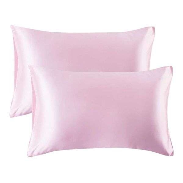 

pillow case home living room sofa cushion bedroom thickened encrypted satin fabric