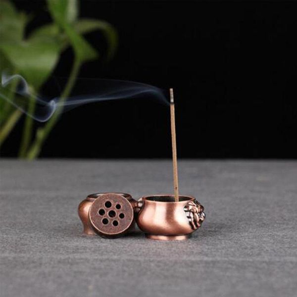 

fragrance lamps incense burner plate ash catcher holder ornament for buddha temple stick cone 7 holes home teahouse decor