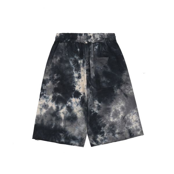 

men's shorts casual street style cotton shorts, skate shorts printed with cashmere, west coast, knotted and dyed, in 2021, # d241, White;black