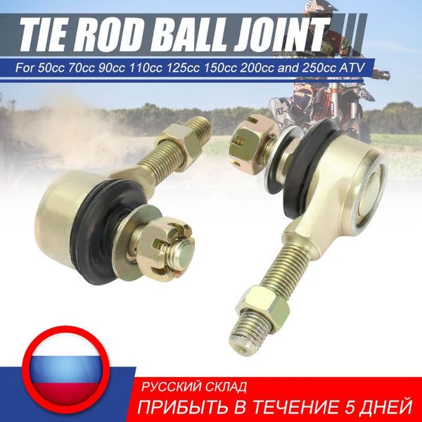 

1 pair 10mm m10 tie rod ball joint for 50cc 70cc 90cc 110cc 125cc 150cc 200cc 250cc 300cc atv karting quad bike 4-wheeler