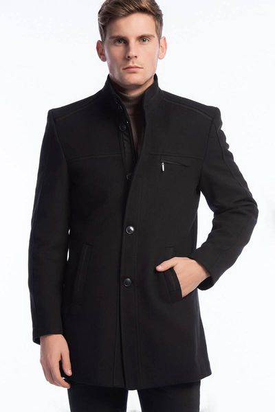 

men's jackets dewberry male navy blue overcoat-1020001 p8337.., Black;brown