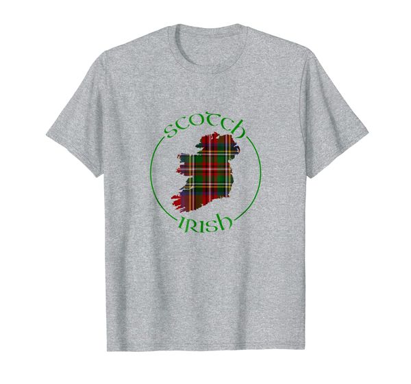 

Tartan Ireland T-Shirt, Scotch Irish Pride Gift, Mainly pictures
