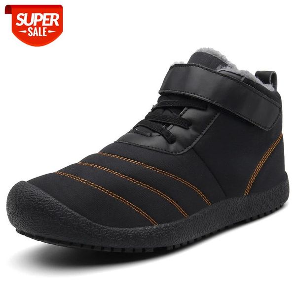 

winter men shoes for men boots thick fur warm boots for footwear snow breathable shoes man #rz1e