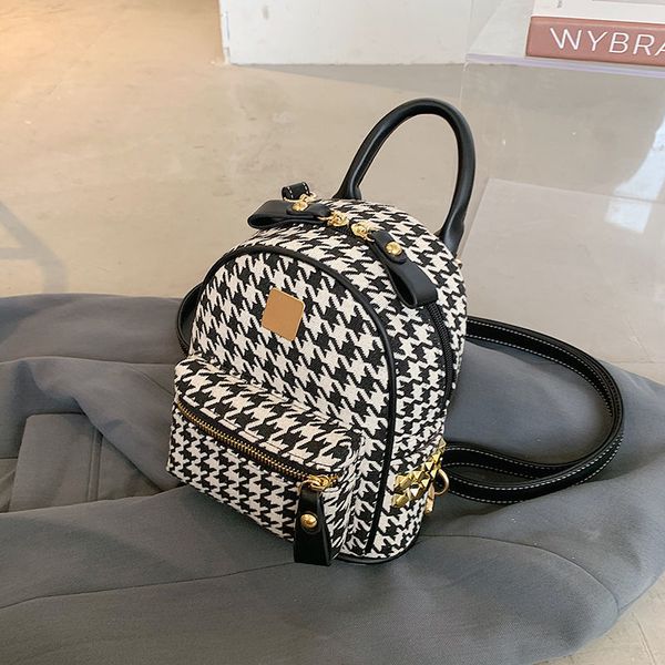 

backpack womens temperament leisure spring outing crossbody mini fashion brand womens fashion canvas backpack womens 2021 new