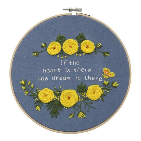

other arts and crafts embroidery diy material package bamboo stretch handmade creative cloth european 3d flower . chinese pain