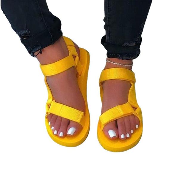

sandals 2021 ladies outdoor beach slippers women spring/summer soft-slip non-slip foam sole durable, Black