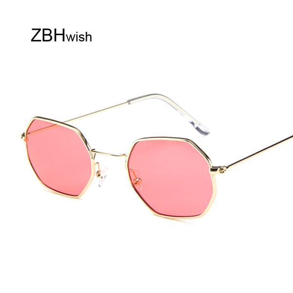 

new fashion hexagon sunglasses women men brand designer tinted sun glasses for lady sunglass female mirror oculos de sol