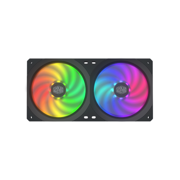 

fans & coolings cooler master masterfan sf240r argb 240x120x25mm ,120mm computer case cpu cooling fan ,pwm silent with addressable rgb effec