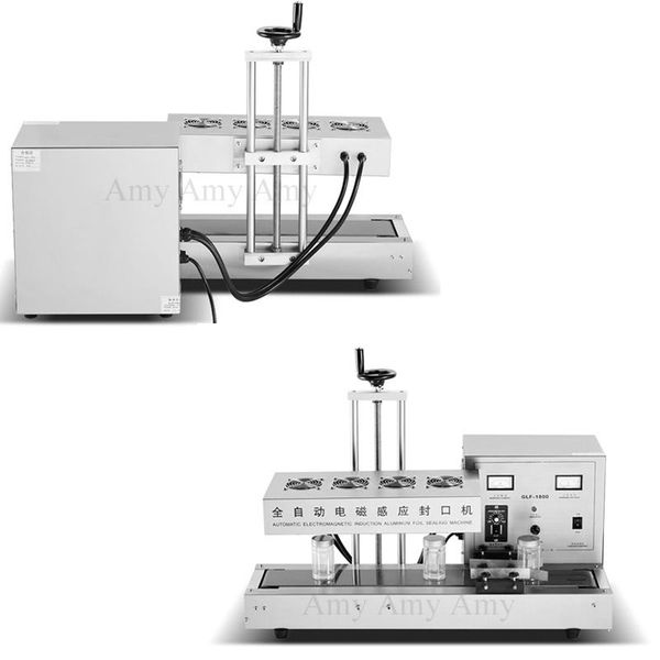 

vacuum food sealing machine continuous automatic electromagnetic induction plastic bottle aluminum foil film gasket