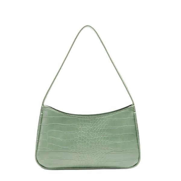 

duffel bags handbag for women 2021 fashion exquisite shopping bag retro casual totes shoulder female leather crocodile pattern so