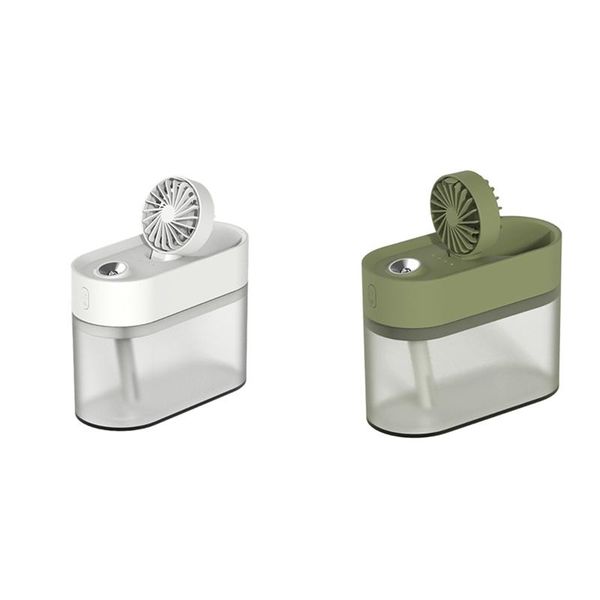 

fan humidifier multifunctional portable usb charging humidifier battery desksimple