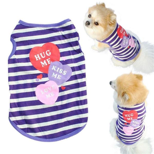 

dog apparel zero 2021 pet clothes cat spring summer shirt small vest t b7817