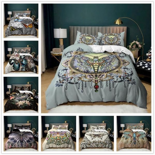 

bedding sets butterfly series double 4p set papilio parnassidae pieridae nymphalidae variegidae single 3p pillowcase duvet cover kint