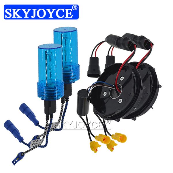 

skyjoyce car headlight 35w 4300k 5500k 6000k 9005 all in one hi/low beam 55w hid xenon bulb kit for sportage -2020
