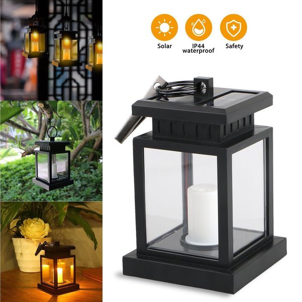 

2021 new luzes solares prova dwaterproof gua para decorao do jardim cintilao flameless vela ao ar livre iluminao sem fumaa lanterna solar ml
