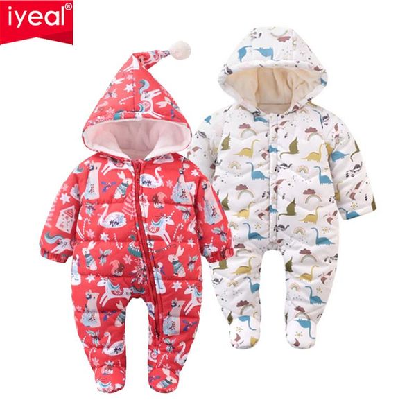 

jumpsuits iyeal winter born baby clothes rompers for girls boys jumpsuit children overalls kids costume infant clothing, Blue