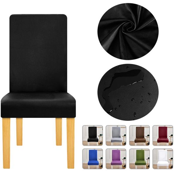 

chair covers waterproof fabric cover exquisite high elastic universal size seat case for el banquet home