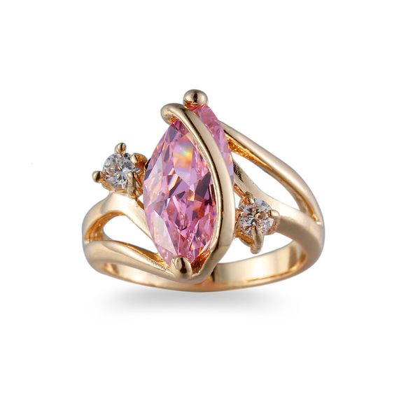 

special fashion selling horse eye zircon ring hand jewelry, Slivery;golden