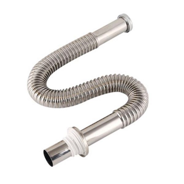 

99 -waste drain flexible corrugated pipe for bathroom kitchen sink drainer retractable water outlet drainage plumbing
