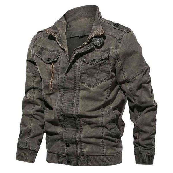 

military spring and autumn jacket large, Black;brown